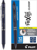 Pilot FriXion Clicker Erasable Gel Pens, Fine Point, Smooth Writing Pens by PilotCorporationofAmerica