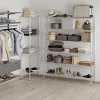 Regal Altair 14" Deep x 60" Wide x 74" Height Wire Shelving Kit | 6-Tier | NSF - Image 7