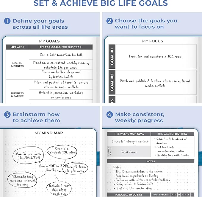 Clever Fox Dated Planner 2026-2027 – Weekly Life Planner Notebook - Image 8
