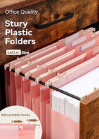 SortRax Plastic High Capacity Hanging File Folders, Letter Size, Heavy Duty - Image 3