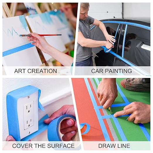 EFOK Blue Painters Tape 1.41 Inch Bulk - Image 6