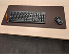 DACASSO Leatherette Keyboard/Mouse Desk Mat- Luxury Leatherette Desk Blotter - Image 4