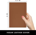 PAPERAGE Lined Journal Notebook, 160 Pages, Medium 5.6 in x 8 in - Image 2