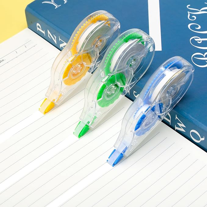 Jovanssen White Correction Tape, 12 Pack, 39.37 Feet Correction Tape - Image 6