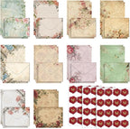 TaoBary 160 Pcs Stationery Paper Set 50 Double Sided Stationery Papers by TaoBary