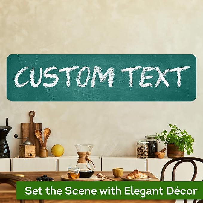 Custom Sign, Custom Street Sign, 11 Font Colors, 13 Font Styles, 4 Hole Options - Image 4