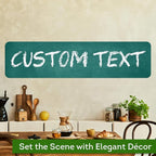 Custom Sign, Custom Street Sign, 11 Font Colors, 13 Font Styles, 4 Hole Options - Image 4