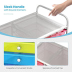 Giantex 15 Drawer Rolling Cart - Image 8