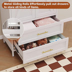 SUPEER Metal Wardrobe Cabinet - Image 3