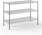 Regal Altair 21" Deep x 48" Wide x 34" Height Wire Shelving Kit | 3-Tier | NSF by Regal+Altair
