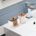 Tbestmax Qtips Dispenser Bathroom Container, 10/12 oz Big Cotton Ball Holder - Image 7