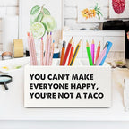 XPH Funny Taco Gifts Pen Pencil Holder Organizer - Image 2