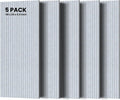 5 Pack Sound Proof Panels for Walls, Large Acoustic Panels for Media Room