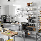 Regal Altair 14" Deep x 24" Wide x 86" Height Wire Shelving Kit | 8-Tier | NSF - Image 2