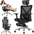 gabrylly ergonomic office chair with footrest, 135° reclining, main product view
