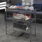 Regal Altair 14" Deep x 30" Wide x 27" Height Wire Shelving Kit | 3-Tier | NSF - Image 2