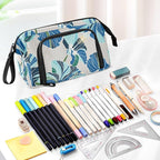 Bolaz Big Capacity Pencil Pen Case Pouch Bag School College Office Organizer - Image 5