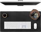 Elizo Leather Desk Mat Desk Pad Blotter Set by Elizo