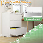 LONGLINK 3 Drawer Lateral File Cabinets - Image 4