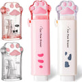 4Pcs Cat's Paw Cute Stationery Set, Cute School Supplies, Including 2 Cute by Unknown
