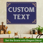 Custom Sign, Custom Street Sign, 11 Font Colors, 13 Font Styles, 4 Hole Options - Image 4