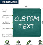 Custom Sign, Custom Street Sign, 11 Font Colors, 13 Font Styles, 4 Hole Options - Image 6