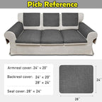 Couch Arm Covers, Waterproof Armrest Cover - Image 6