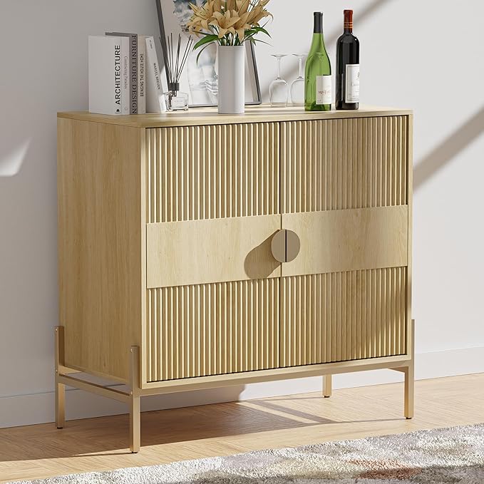 HOCAT 30.7" Accent Cabinet, Modern Buffet Cabinet by HOCAT