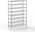 Regal Altair 18" Deep x 48" Wide x 74" Height Wire Shelving Kit | 8-Tier | NSF