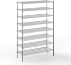 Regal Altair 18" Deep x 48" Wide x 74" Height Wire Shelving Kit | 8-Tier | NSF by Regal+Altair
