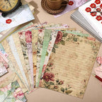 TaoBary 160 Pcs Stationery Paper Set 50 Double Sided Stationery Papers - Image 2