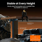 Ergear Height Adjustable Electric Standing Desk, 40 x 24 Inches Sit Stand up - Image 5