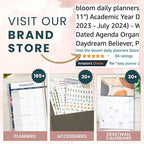 bloom daily planners Timed Work & Personal To Do List Planning Pad - Image 7