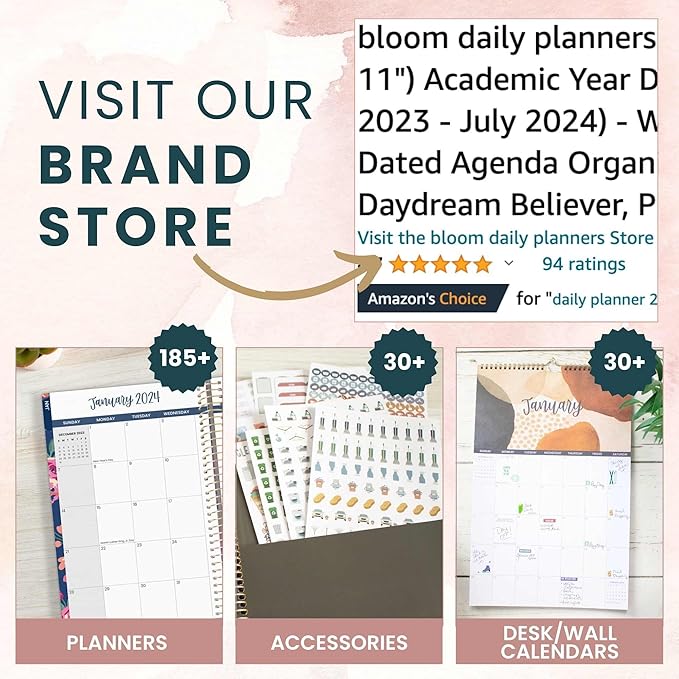 bloom daily planners Timed Work & Personal To Do List Planning Pad - Image 7