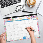 2027 Desk Calendar - Jan. 2027 - Dec. 2027, 12 Months Large Monthly Desk Calendar 2027, 17" x 12", Desk Pad, Large Ruled Blocks, To-do List & Notes
