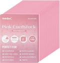 25 Sheets Pink Cardstock by UnclePaul
