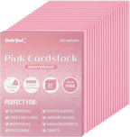 25 Sheets Pink Cardstock by UnclePaul