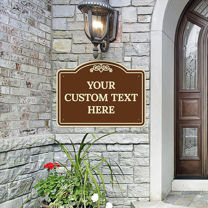 Custom Decorative Sign, Personalized Metal Sign - Image 2
