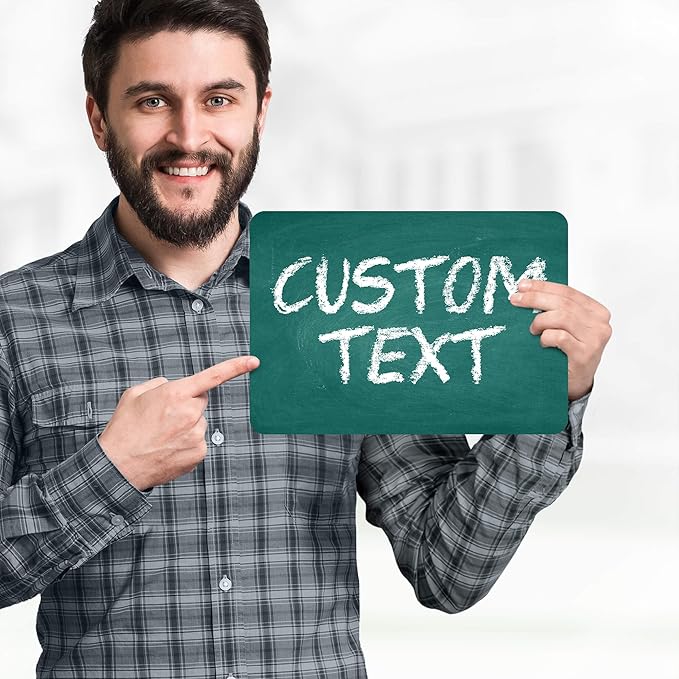 Custom Sign, Custom Street Sign, 11 Font Colors, 13 Font Styles, 4 Hole Options - Image 2