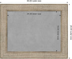 Amanti Art Silver Framed Magnetic Board 24x30 Medium Vision Board - Image 4