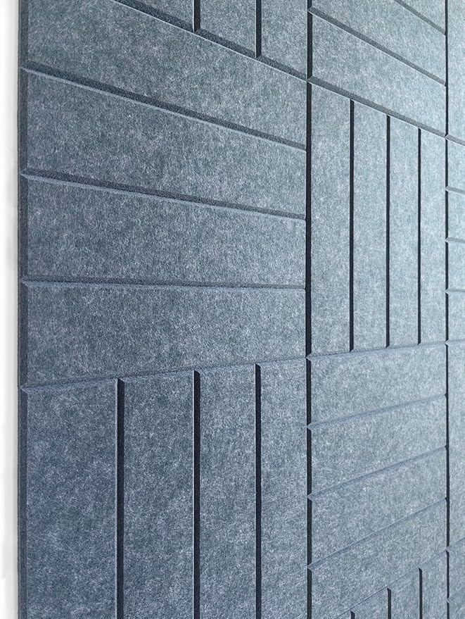 DECORITA Felt Bulletin Board Tiles | Modern Cork Board Alternative | Large Cork by DesignerManufacturerofInnovativeBulletinBoardSolutionsforHomeOffice