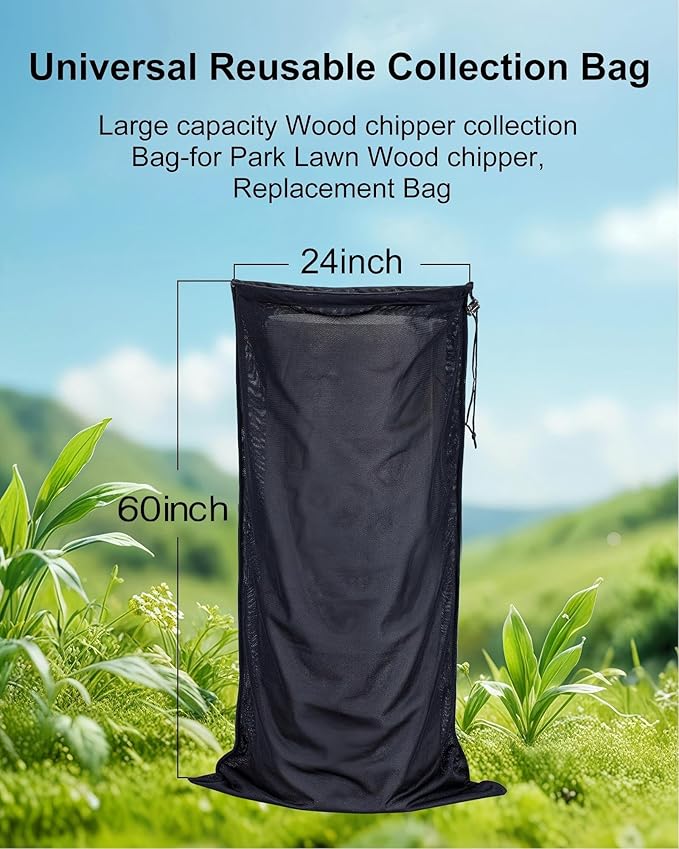 WAUGODD Wood Chipper Shredder Bag - Image 2