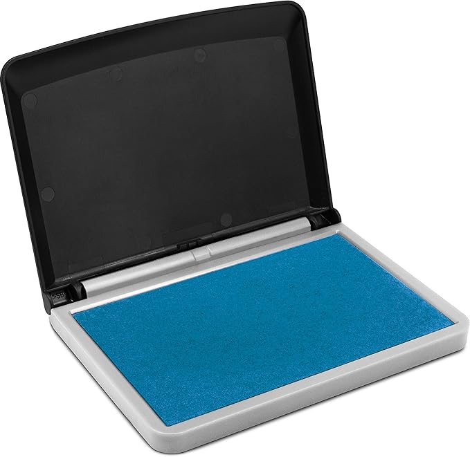 MaxMark Large Premium Sky Blue Ink Stamp Pad - Image 6