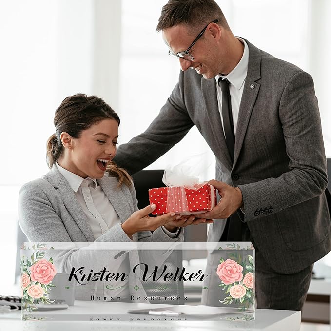 SalaGraphics Desk Name Plate Personalized, Custom - Image 5