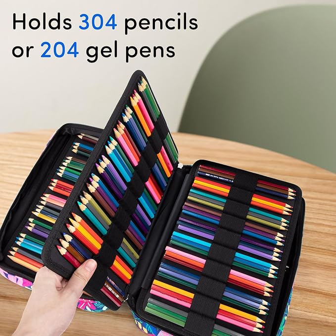 YOUSHARES 300 Slots Color Pencil Case - Image 2