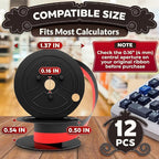 12-Pack Canon Calculator Ribbon Red/Black – 18ft x 0.5in Sharp EL-1197PIII - Image 2