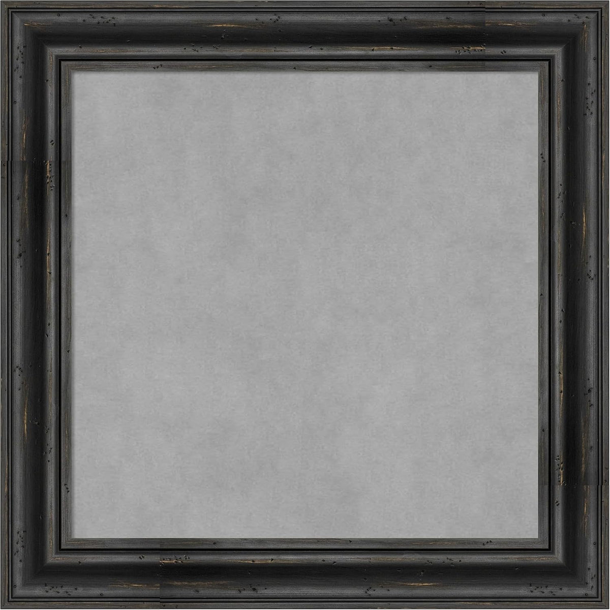 Amanti Art Black Framed Magnetic Board 25x25 Medium Vision Board