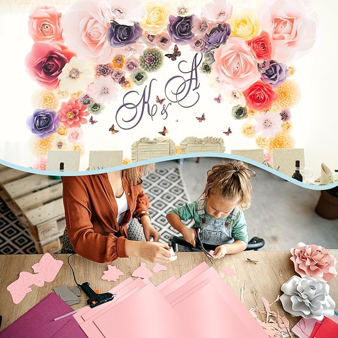 100 Sheets Pink Shimmer Cardstock 8.5 x 11 Iridescent Paper, Goefun 80lb Card - Image 7