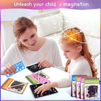 POKONBOY 24 Pack Rainbow Scratch Paper Arts Notebooks, Scratch Note Pads - Image 6