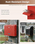 LAND·VOI Locking Wall-Mount Mailbox - Image 4